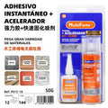 Pegamento + Activador