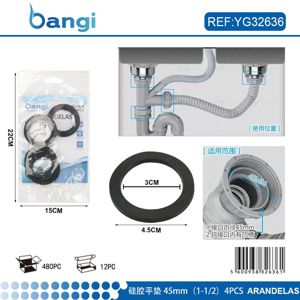 Anilhas 45mm（1-1/2）4PCS