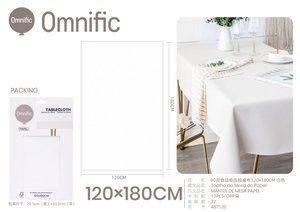 TOALHA DE MESA DE PAPEL