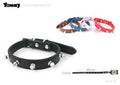 Collar PU con pinchos 2,0*45 CM