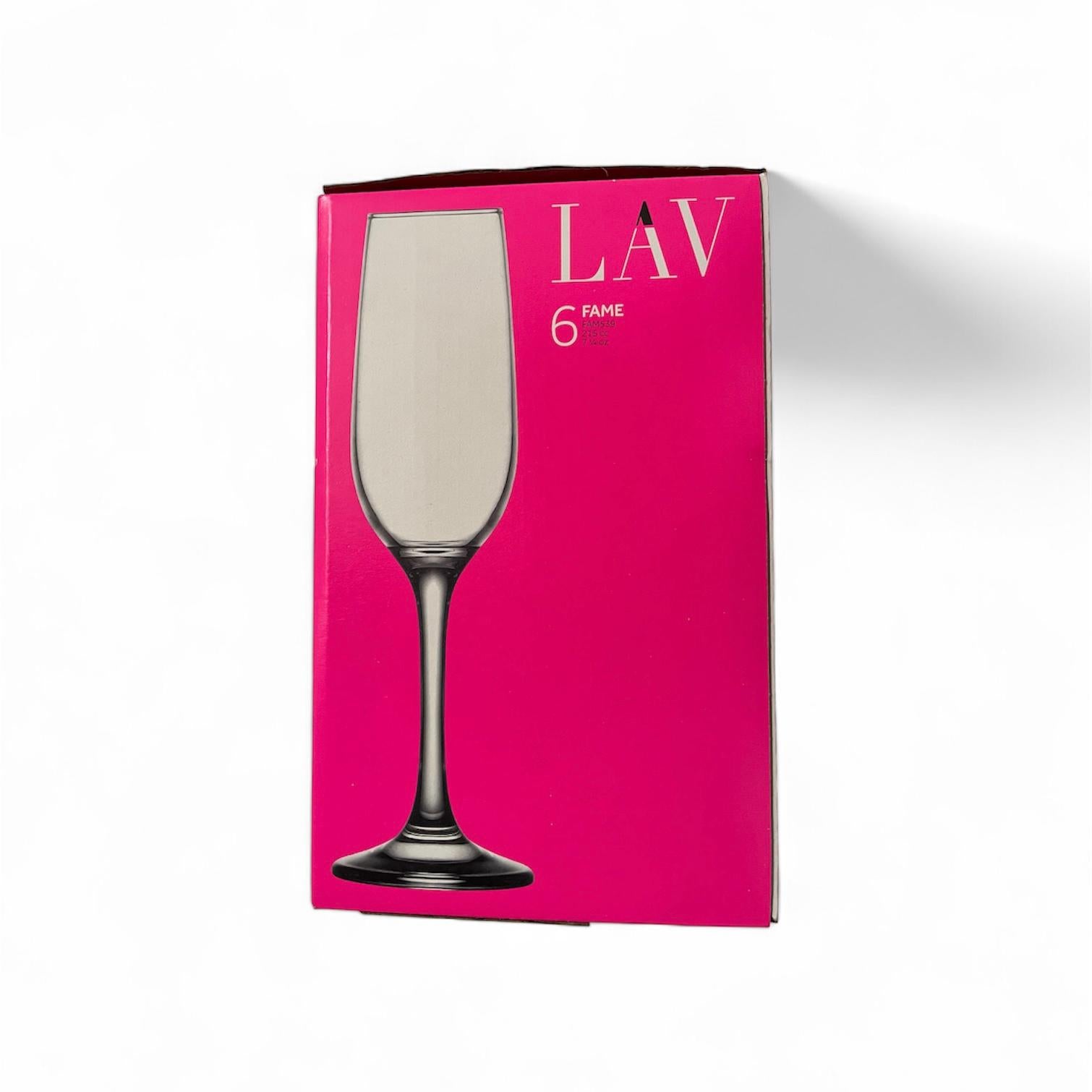 LAV Liberty glass set-6 pieces