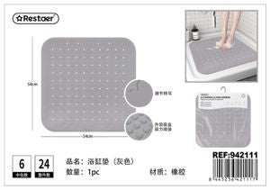 TAPETE P/CASA DE BANHO 54*54CM/800G