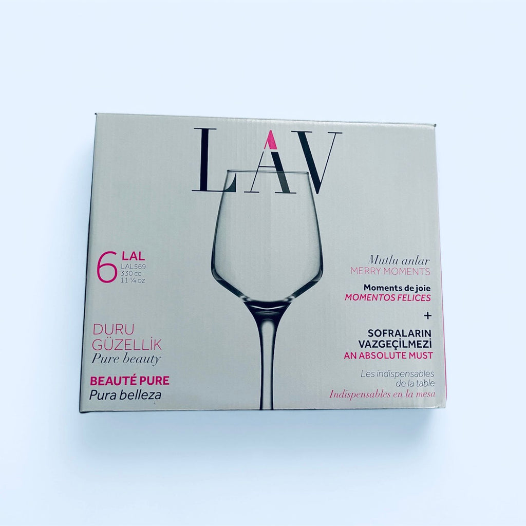 LAV Liberty glass set-6 pieces