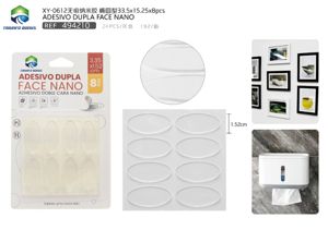 ADESIVO DUPLA FACE NANO XY-0612 33.5X15.25CM 8PCS