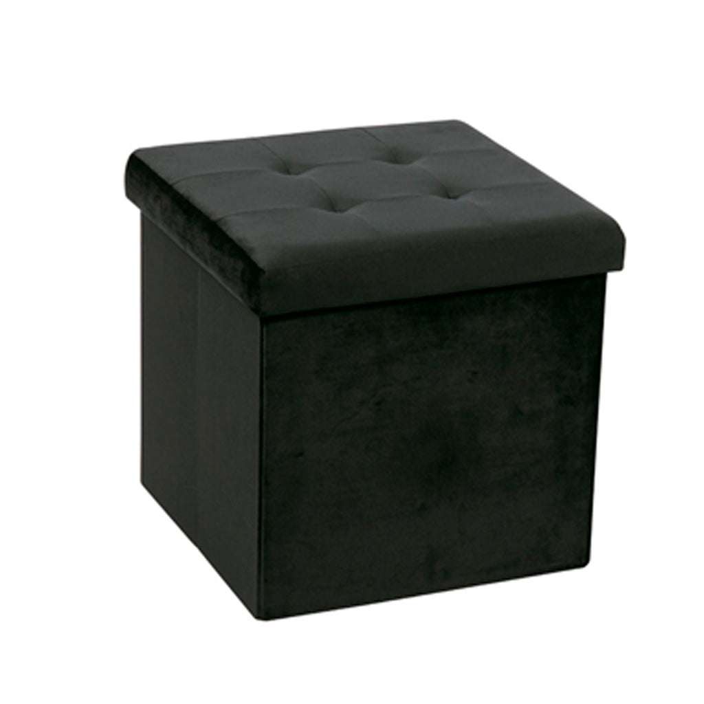 BANQUETAS VELUDO 38x38x38CM 23666