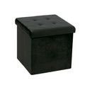 BANQUETAS VELUDO 38x38x38CM 23666