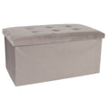 BANQUETAS VELUDO 76X38X38CM 22969