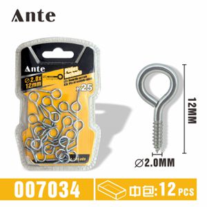 Pitoes Aço Zincado 2.0x12MM