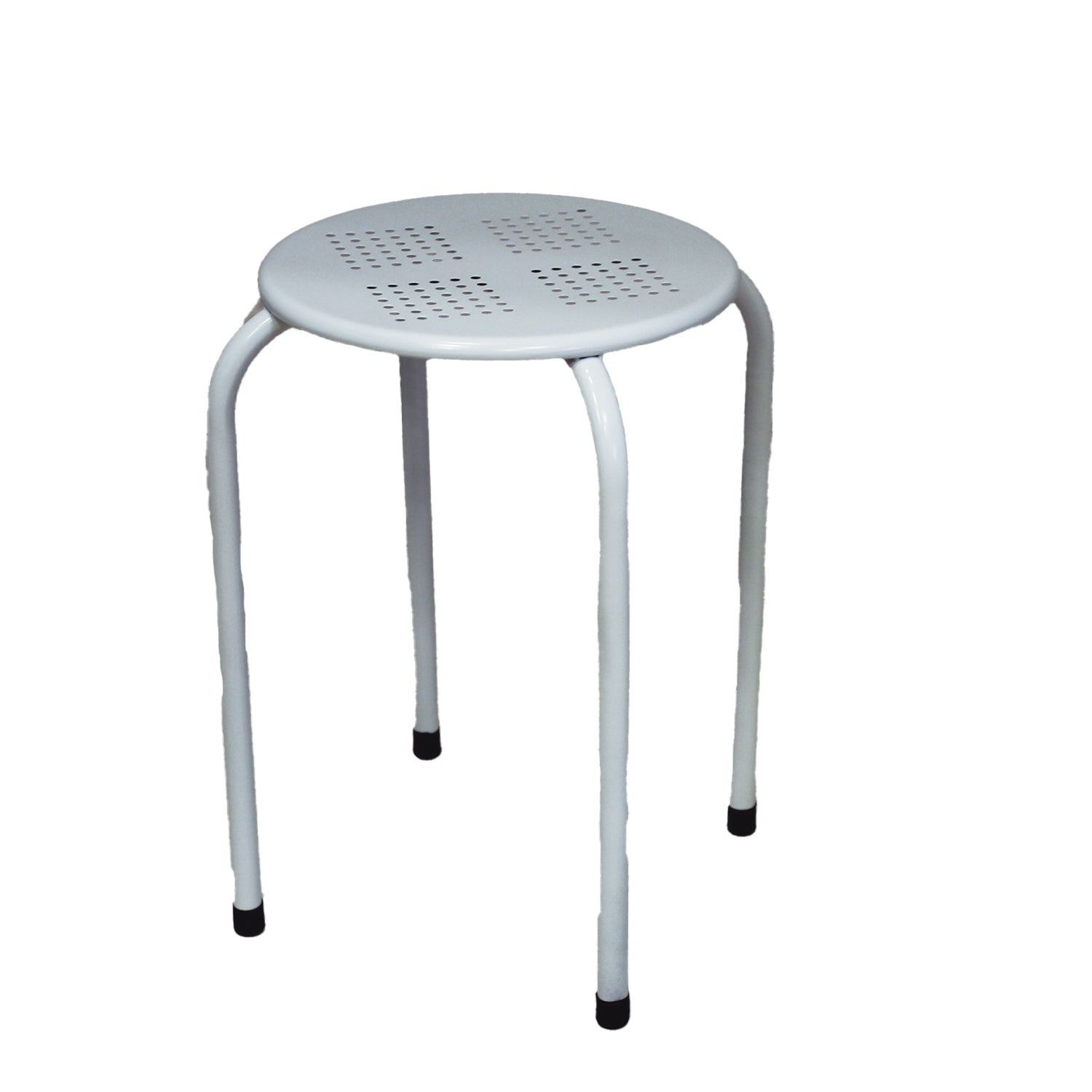 BANCOS METAL Ø30CM BRANCO 24481