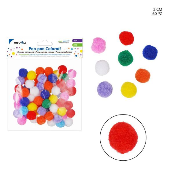 POMPONS DE CORES