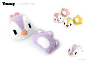 BRINQUEDO PINGUIM PARA GATO 6-7cm