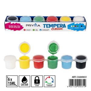 Têmpera de 6 Cores Clássicas 15ml