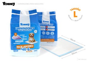 RESGUARDOS PARA ANIMAIS DE ESTIMAÇÃO 60*90cm 40 UNID.+6 UNID.