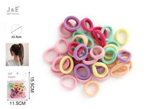 CONJUNTO DE ELÁSTICOS DE CABELO 40 PEÇAS EM CORES MISTAS
