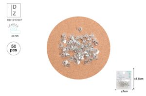 FECHO PARA BRINCOS ±7MM ±50PCS