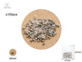 FECHO PARA BRINCOS ±7MM ±100UNID