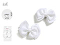 PINZA LAZO PEQUENO 2PCS ±7*5CM BLANCO