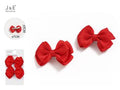 PINÇA LAÇO PEQUENO 2UNID ±7*5CM VERMELHO