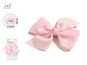 MOLA GRANDE PARA CABELO (LAÇO) ±10*7CM ROSA