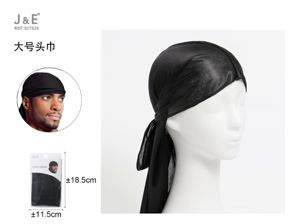 DURAG LISO PRETO/GRANDE
