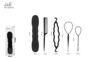 SET DE HORQUILLAS PARA PELO PARA TRENZAS