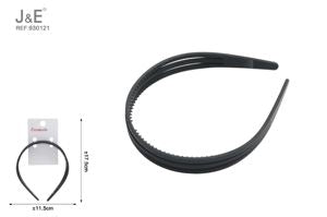3CM TIARA PRETA