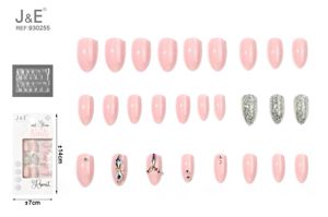 UNAS POSTIZAS DIAMANTE 24PCS