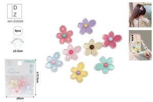 CONJUNTO DE PEÇAS DECORATIVAS PARA BRICOLAGE 4 PEÇAS