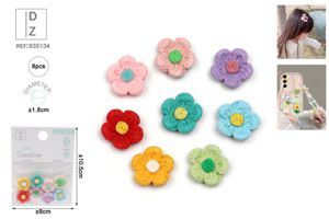 CONJUNTO DE DECORAÇÕES PARA BRICOLAGE 8 PEÇAS