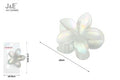 MOLA DE CABELO DE 8 CM EM FORMA DE FLOR