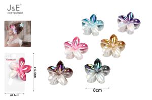 MOLA DE CABELO DE 8 CM EM FORMA DE FLOR