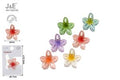 GANCHO DE CABELO 4 CM FLOR