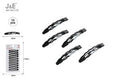 10 UNIDADES MOLA DE CABELO PRETA 6CM