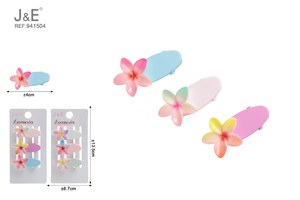 3PCS 4CM CLIP DE FLOR