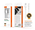 CABO DE DADOS NIGHT COM INDICADOR DE CARGA
LED PARA TYPE-C MODELO: TB1228BL