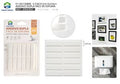 ADESIVO DUPLA FACE DE ESPUMA XY-0621 33.5*9.16CM 24PCS
