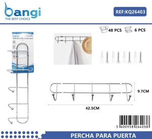 Corrente de Ferro com 5 Ganchos.