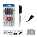 MARCADOR PIZARRA BLANCA P/REDONDA 2MM 5PZ