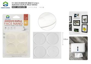 ADESIVO DUPLA FACE NANO XY-0602 33.5CM 4PCS