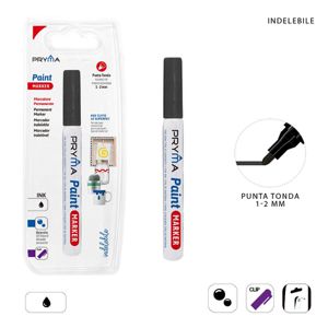 ROTULADOR REDONDO DE PINTURA 2MM NEGRO