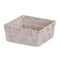 Cesto Quadrado Creme