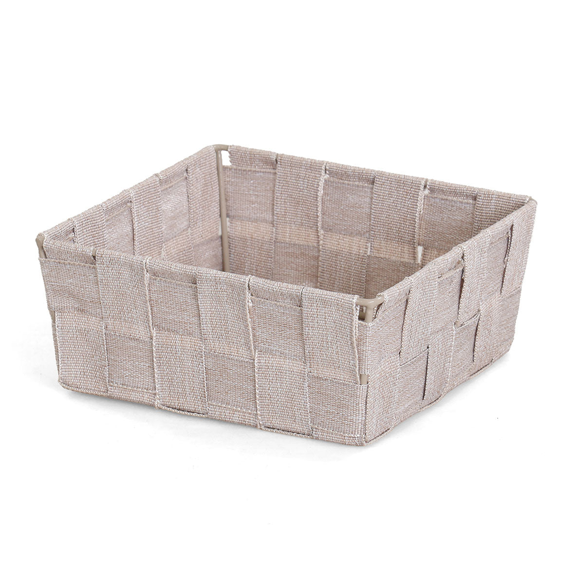 Cesto Quadrado Creme