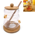 FRASCO DE VIDRO + COLHER B2510069