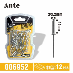 Rebite De Alumínio 3.2x10MM