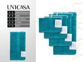 TOALLA ALGODON 500G/M2 VERDE MARINO 100X150CM
