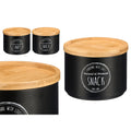 BAMBOO LID STACKABLE JAR