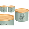 BAMBOO LID STACKABLE JAR