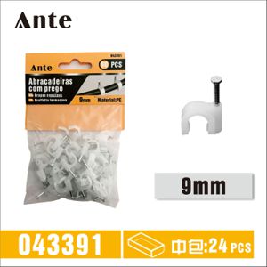 Abracadeiras Com Prego 9MM