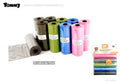 bolsa de excrementos multicolores 10*15