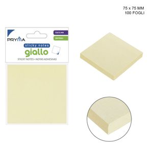 BLOCO NOTAS ADESIVAS 76X76MM 100FL AMARELO
